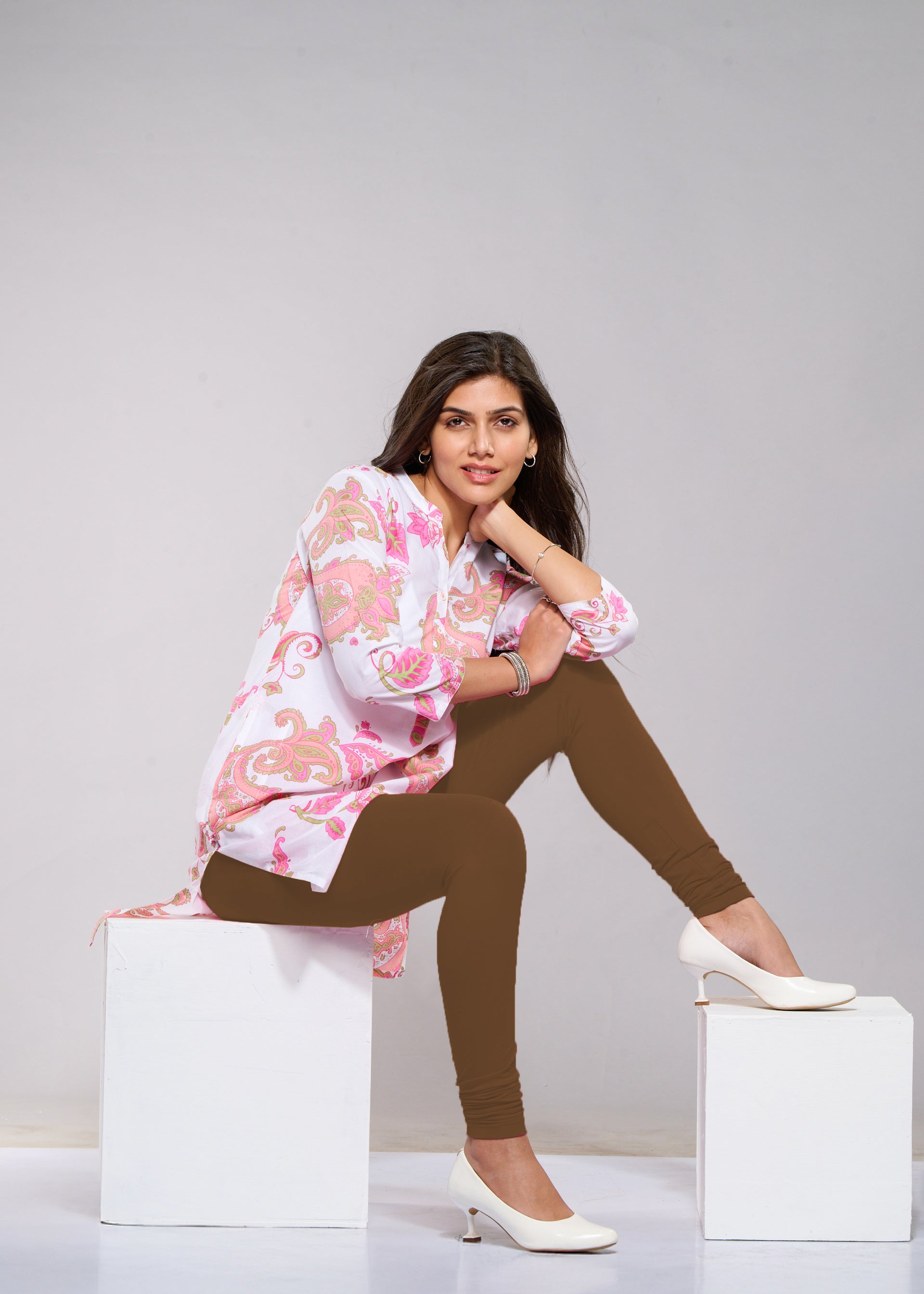 Full Leggings (Brown)