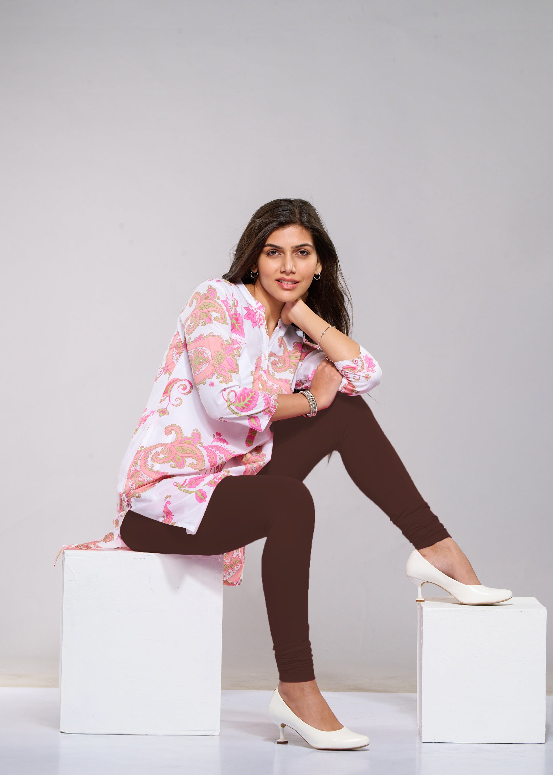 Full Leggings (Cherry Brown)