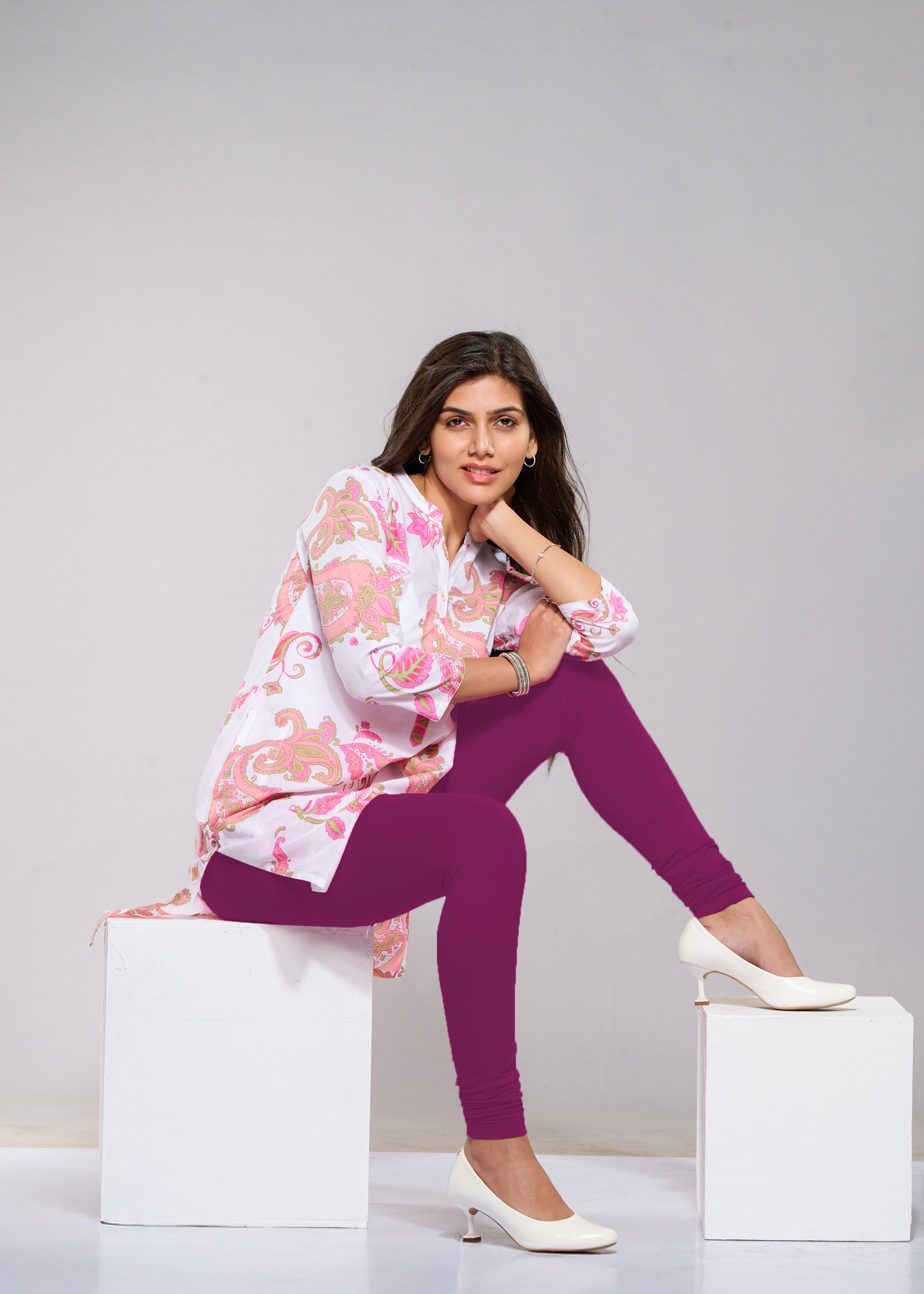 Full Leggings (Fuchsia)