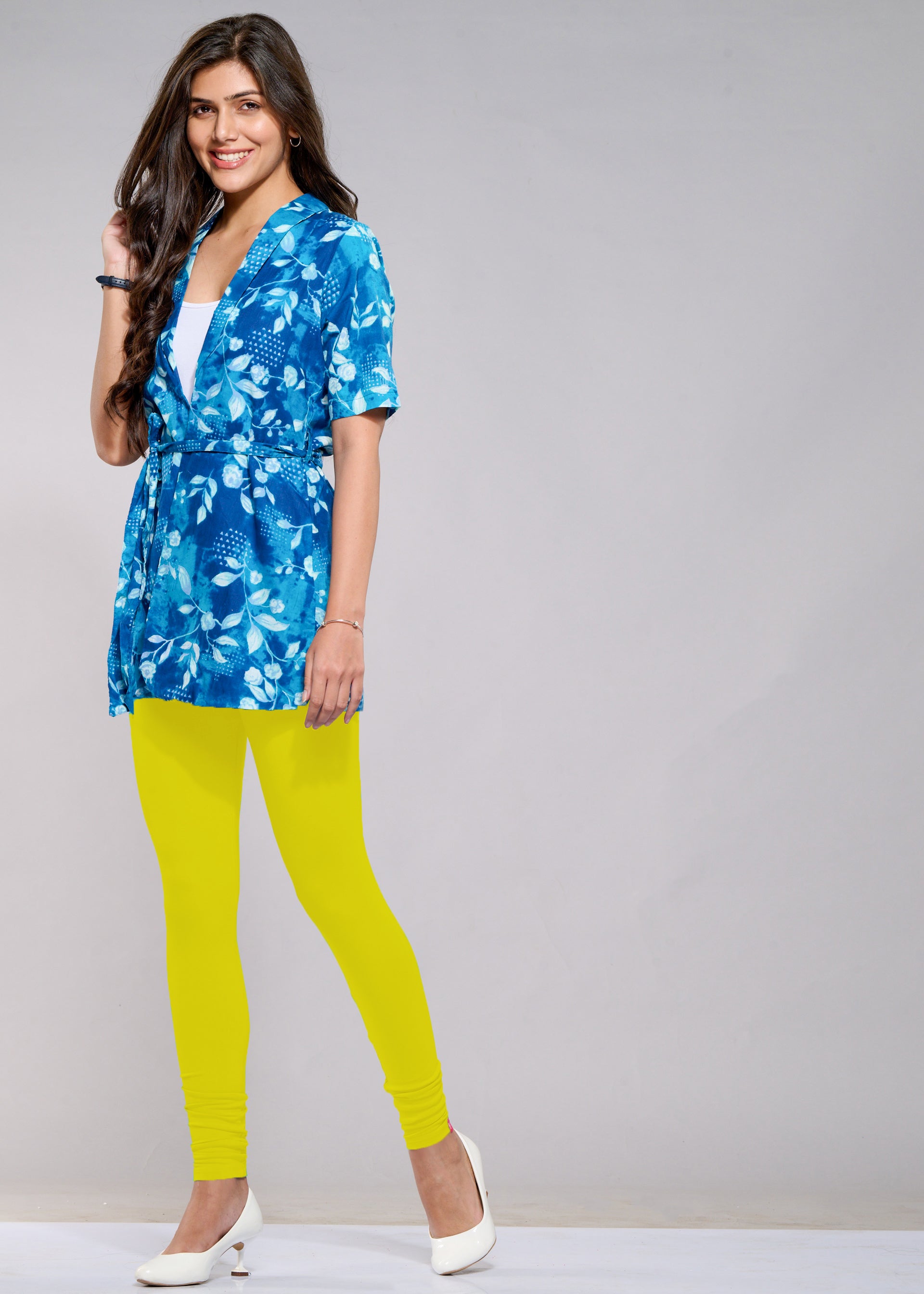 Full Leggings (Lemon Yellow)