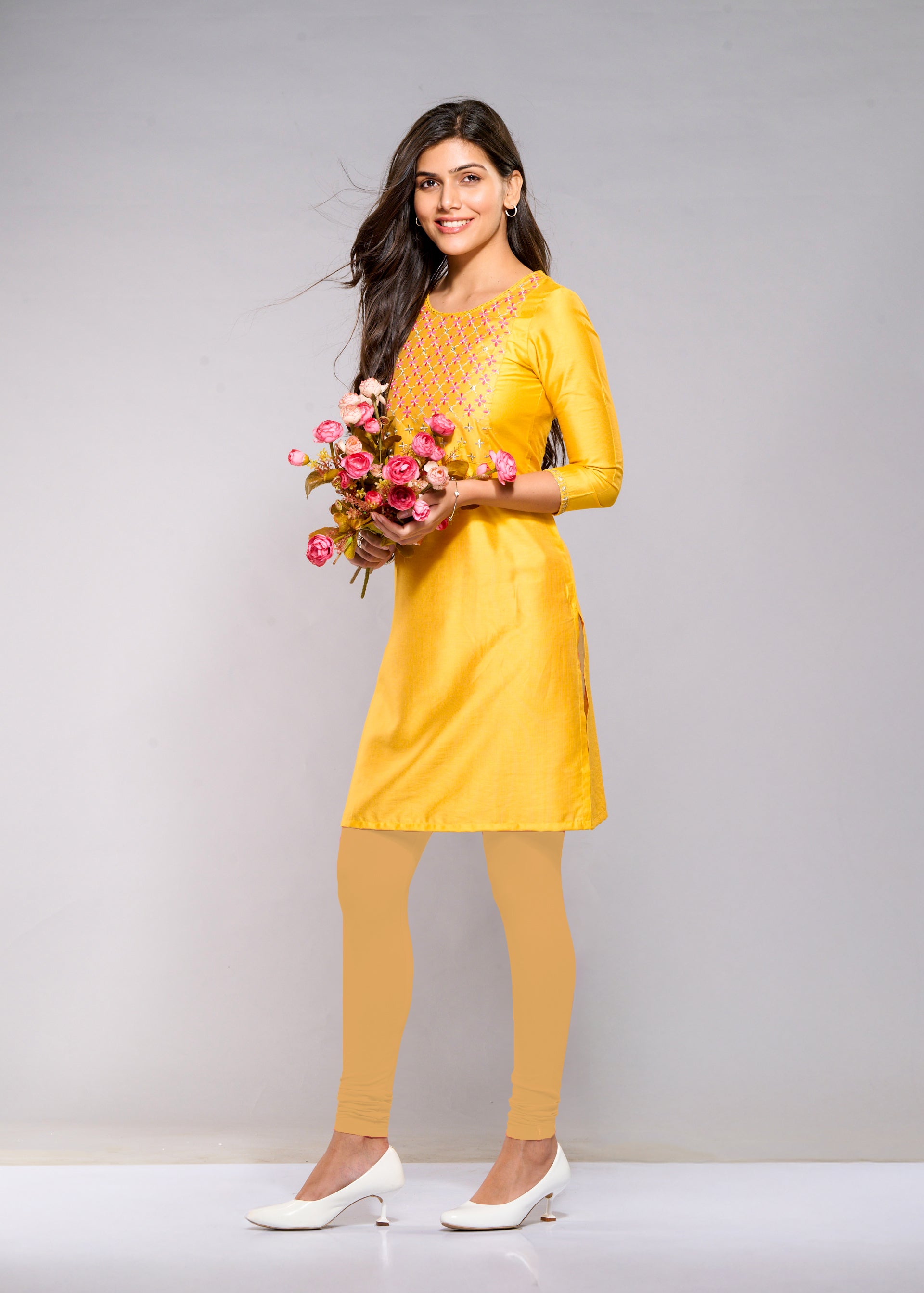 Full Leggings (Orange Peach)