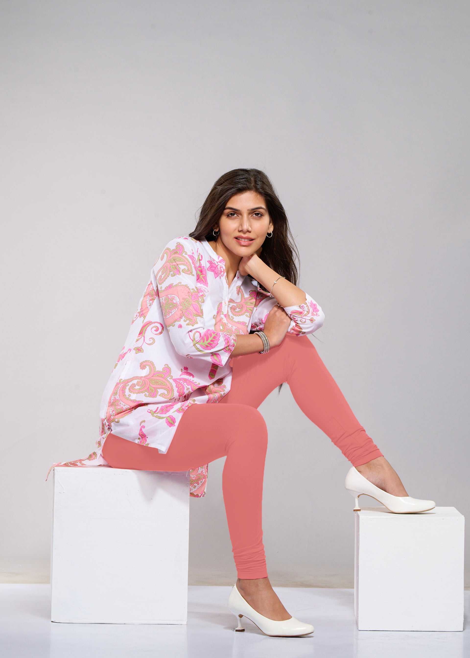 Full Leggings (Peach)