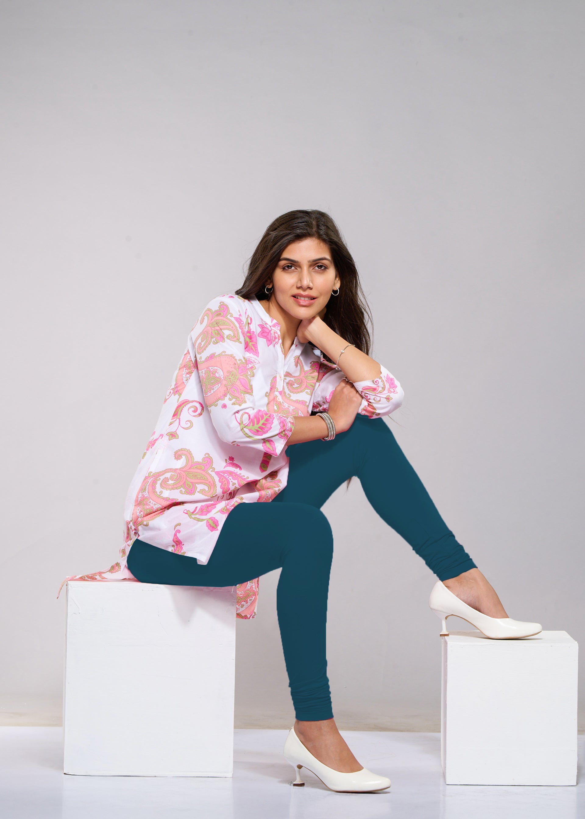 Full Leggings (Peacock Green)