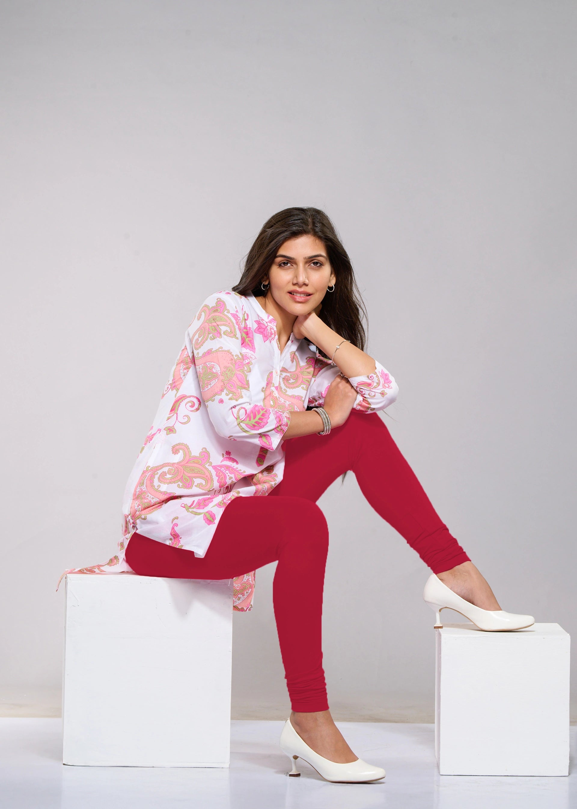 Full Leggings (R.Pink)