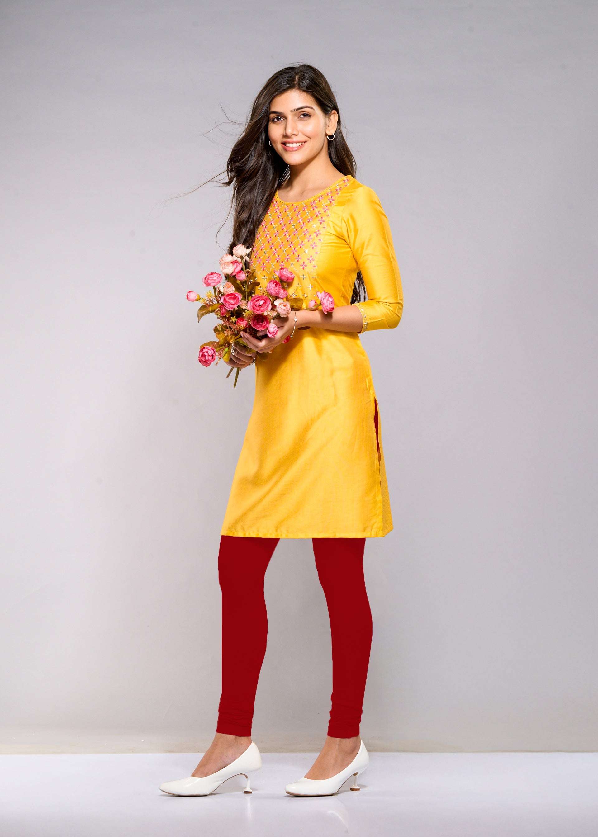 Full Leggings (Crimson Red)