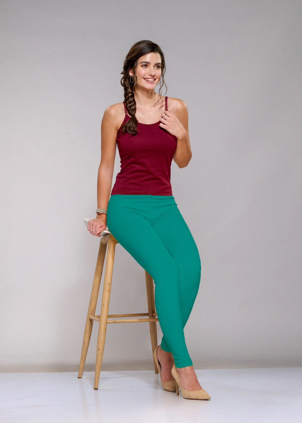Ankle Leggings (R.Green)