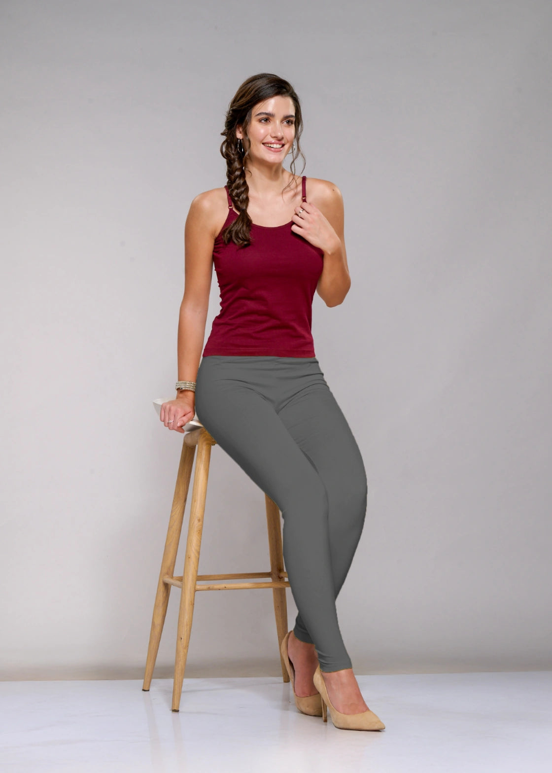 Ankle Leggings (Slate)
