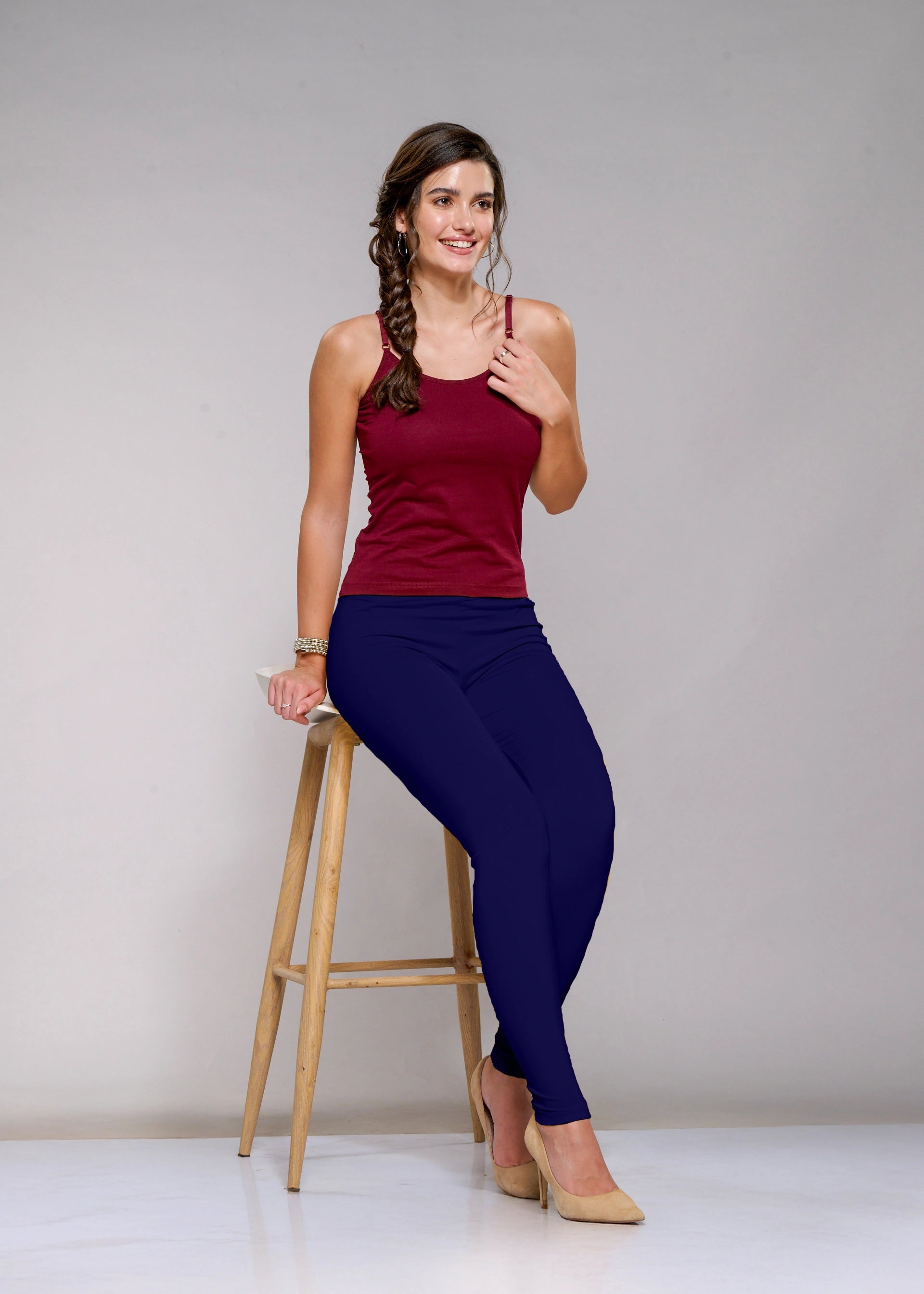 Ankle Leggings (Dark Orchid)