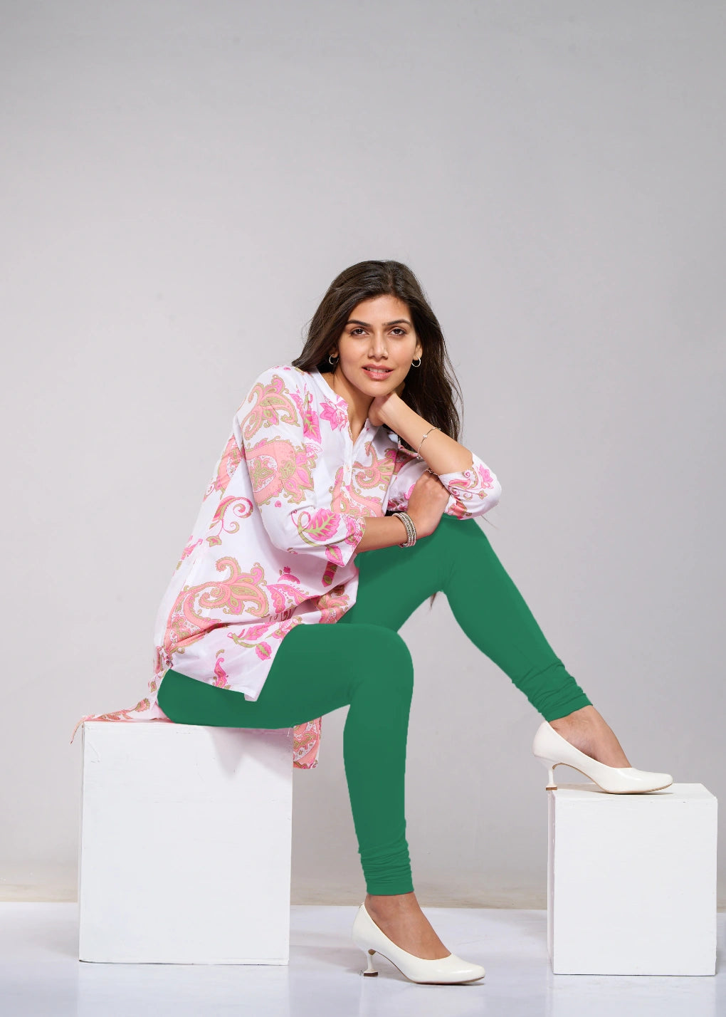 Full Leggings (Chilly Green)