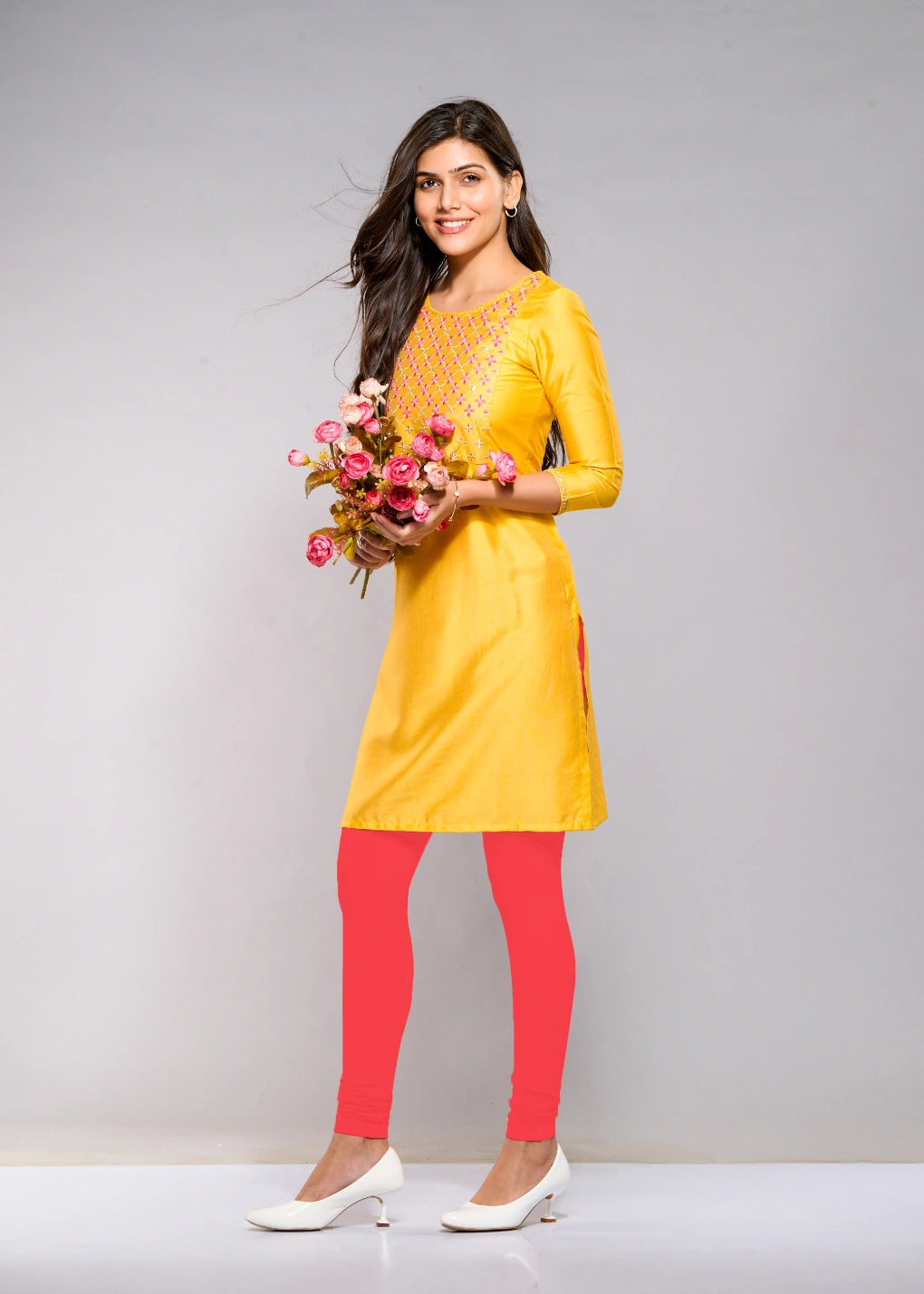 Full Leggings (Coral)