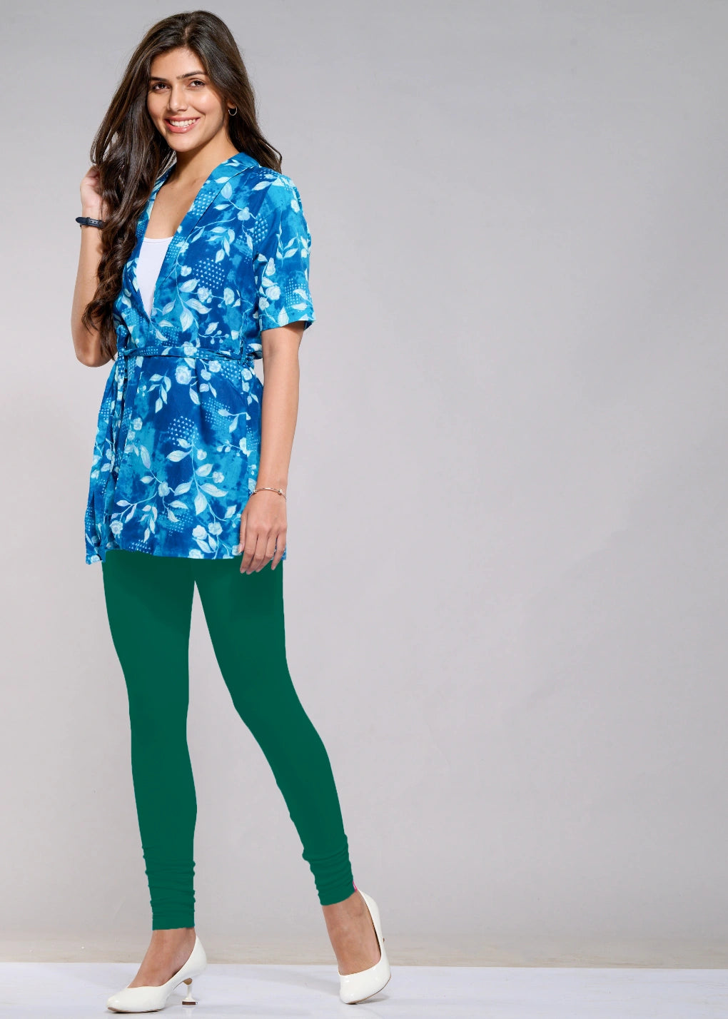Full Leggings (Peacock Green)