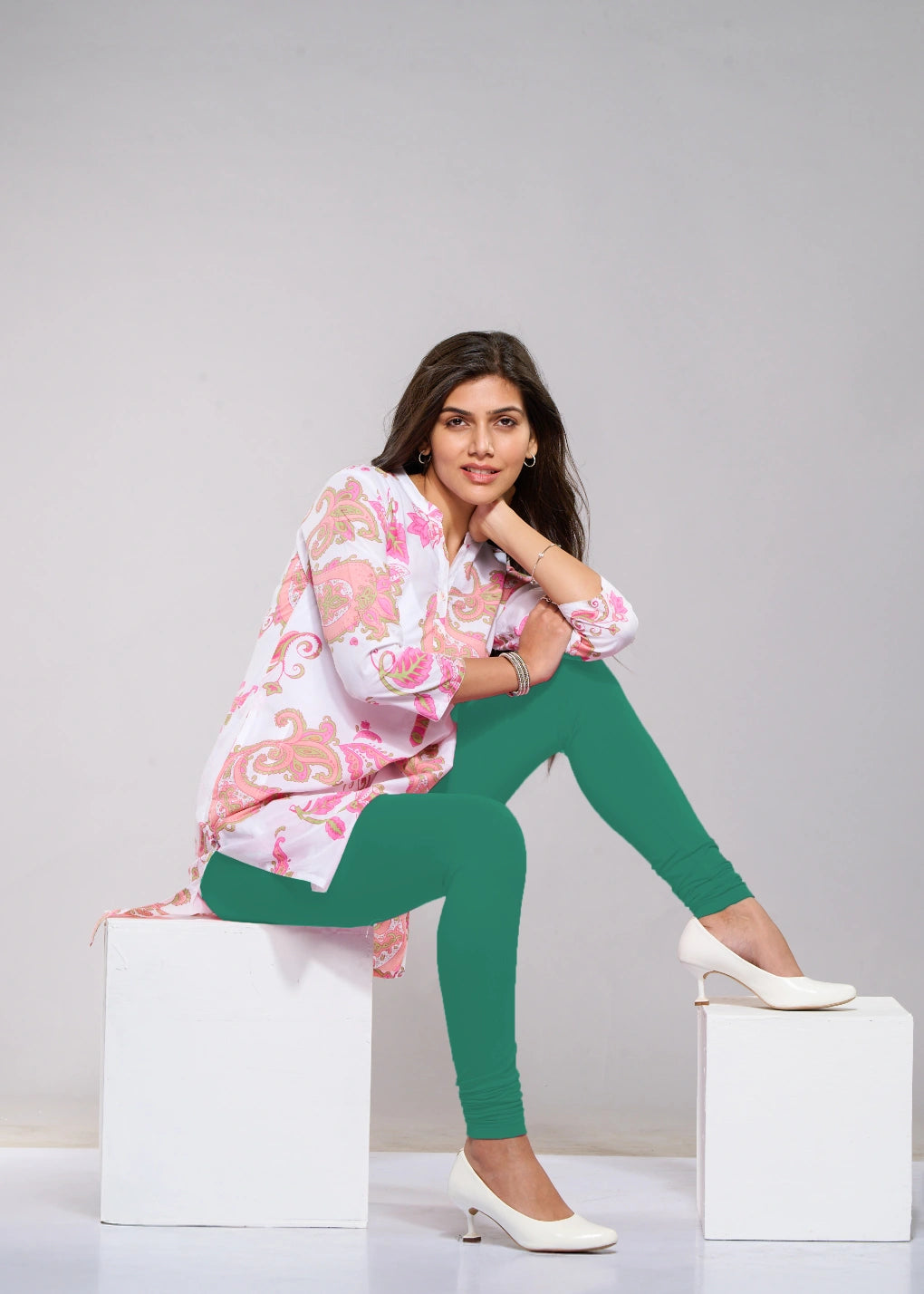 Full Leggings (Turquoise)