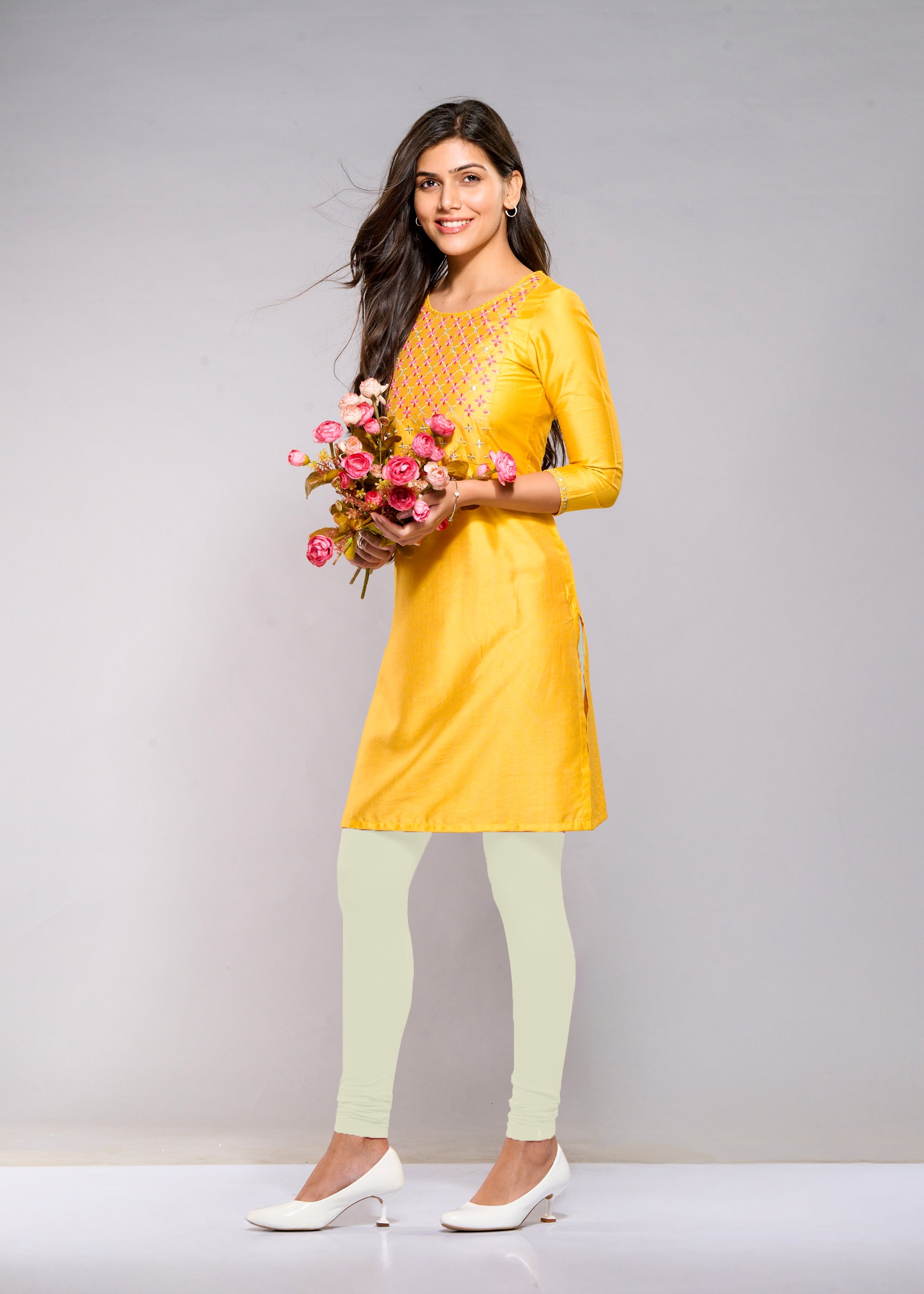 Full Leggings (Cream)