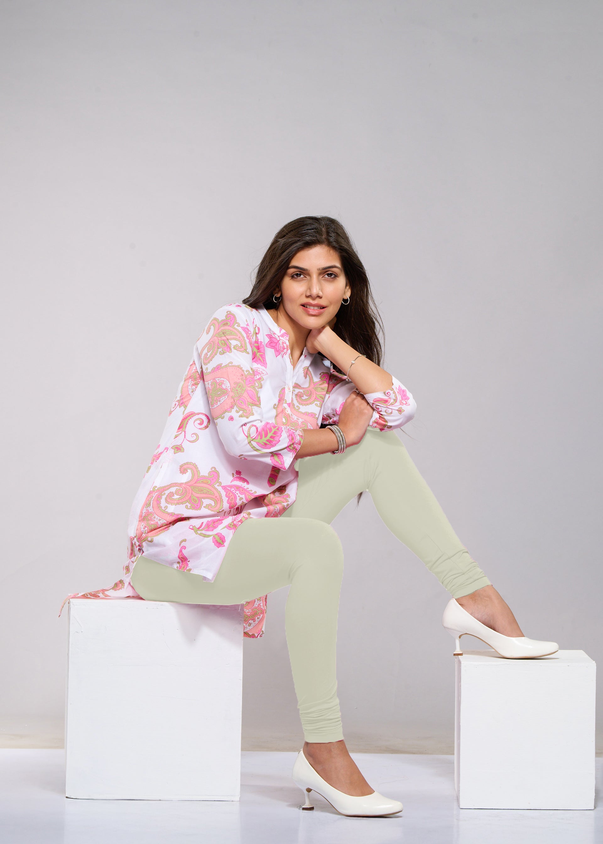 Full Leggings (Cream)