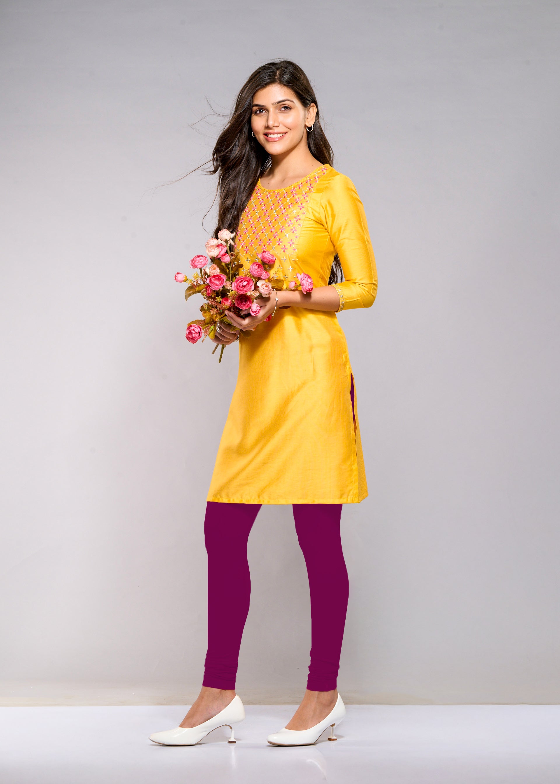 Full Leggings (Fuchsia)