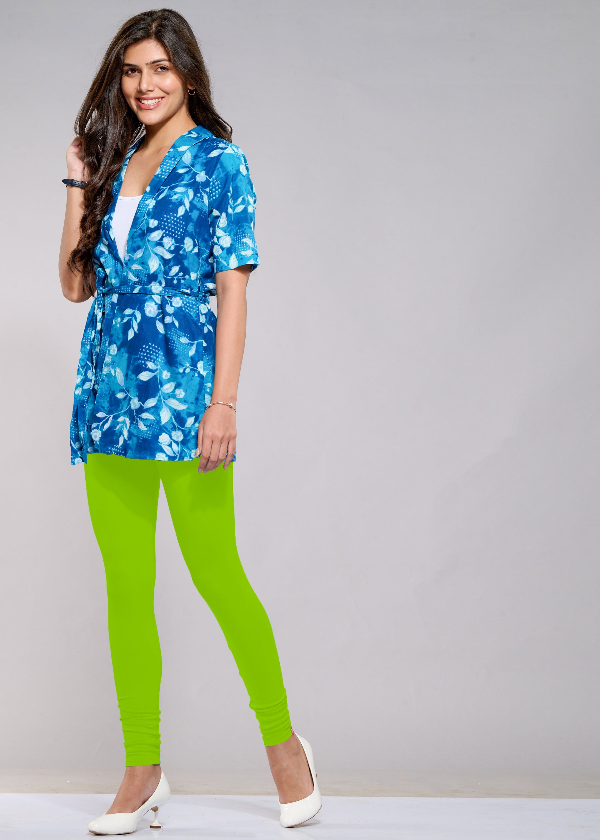 Full Leggings (Glass green)