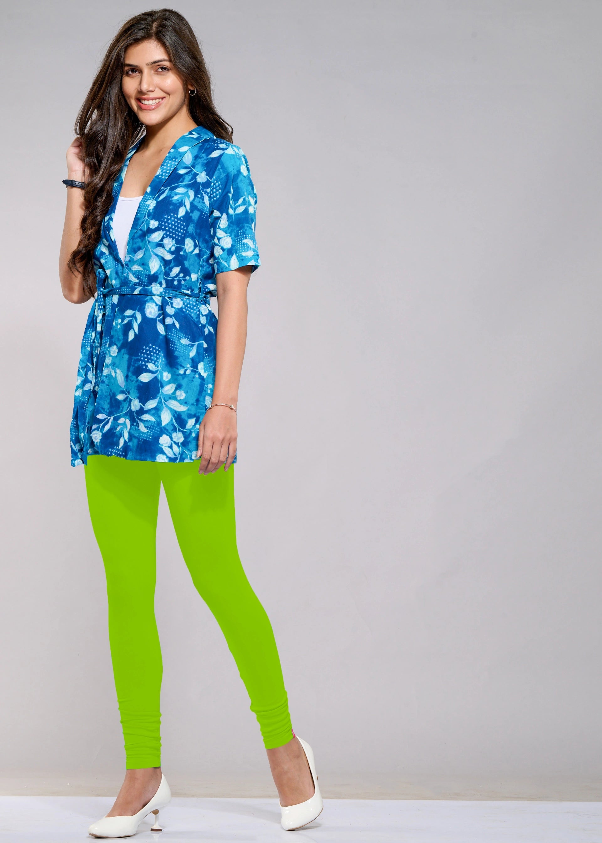 Full Leggings (Glass green)