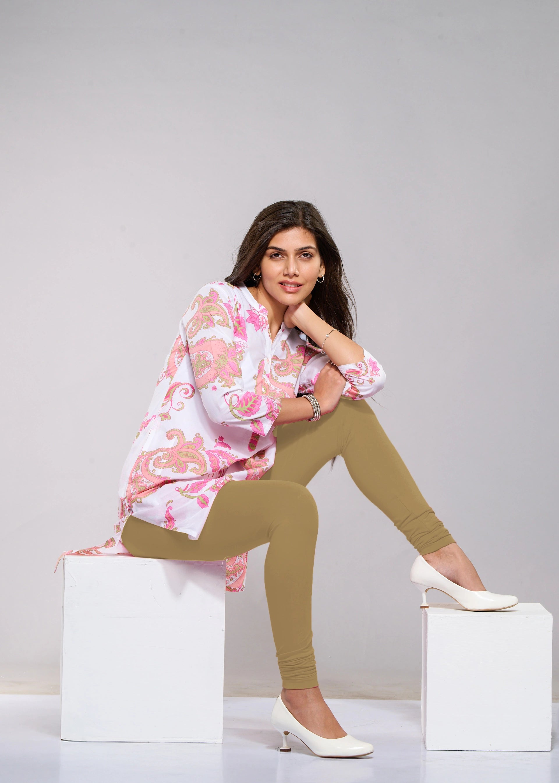 Full Leggings (Lime Stone)