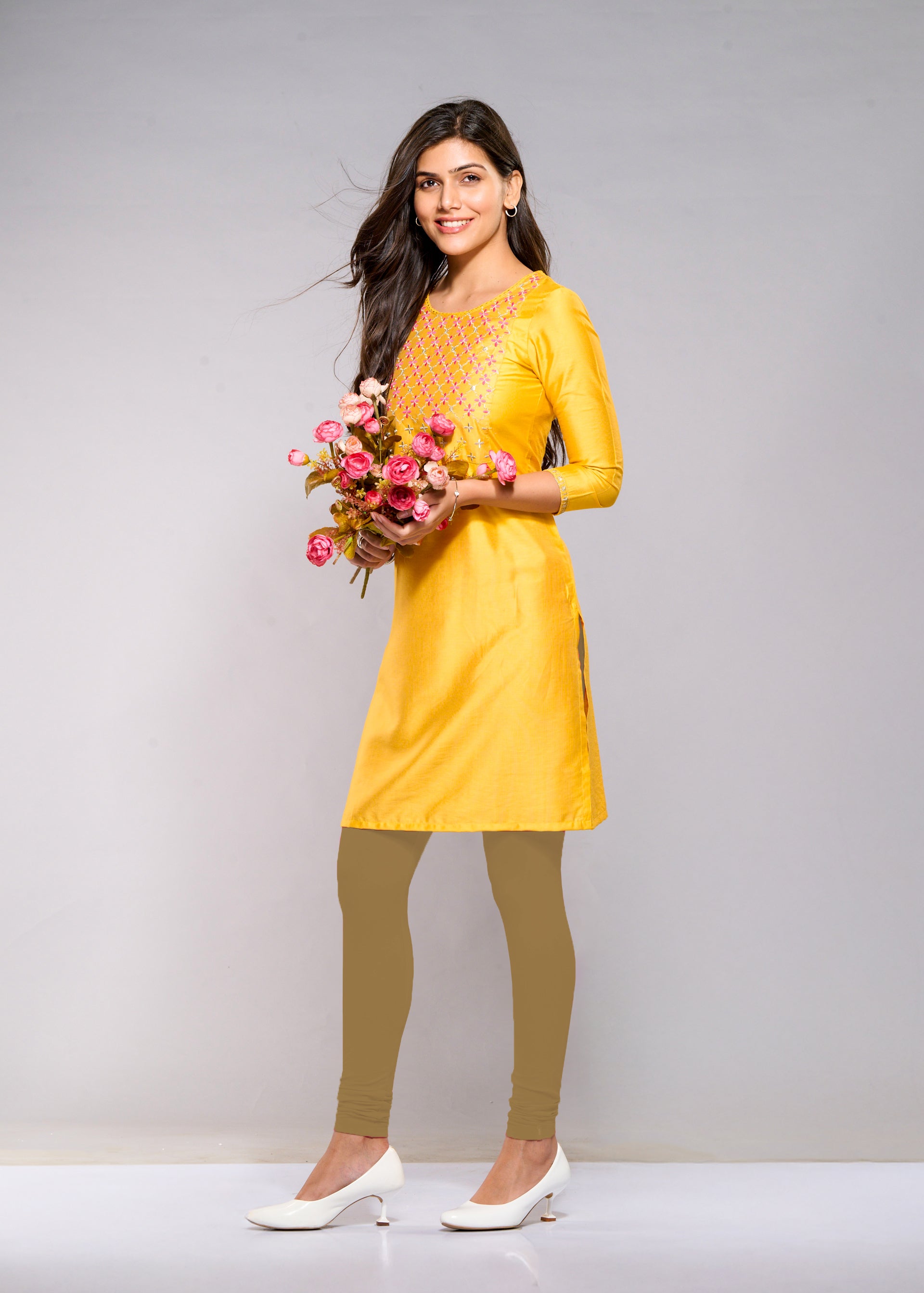 Full Leggings (Lime Stone)