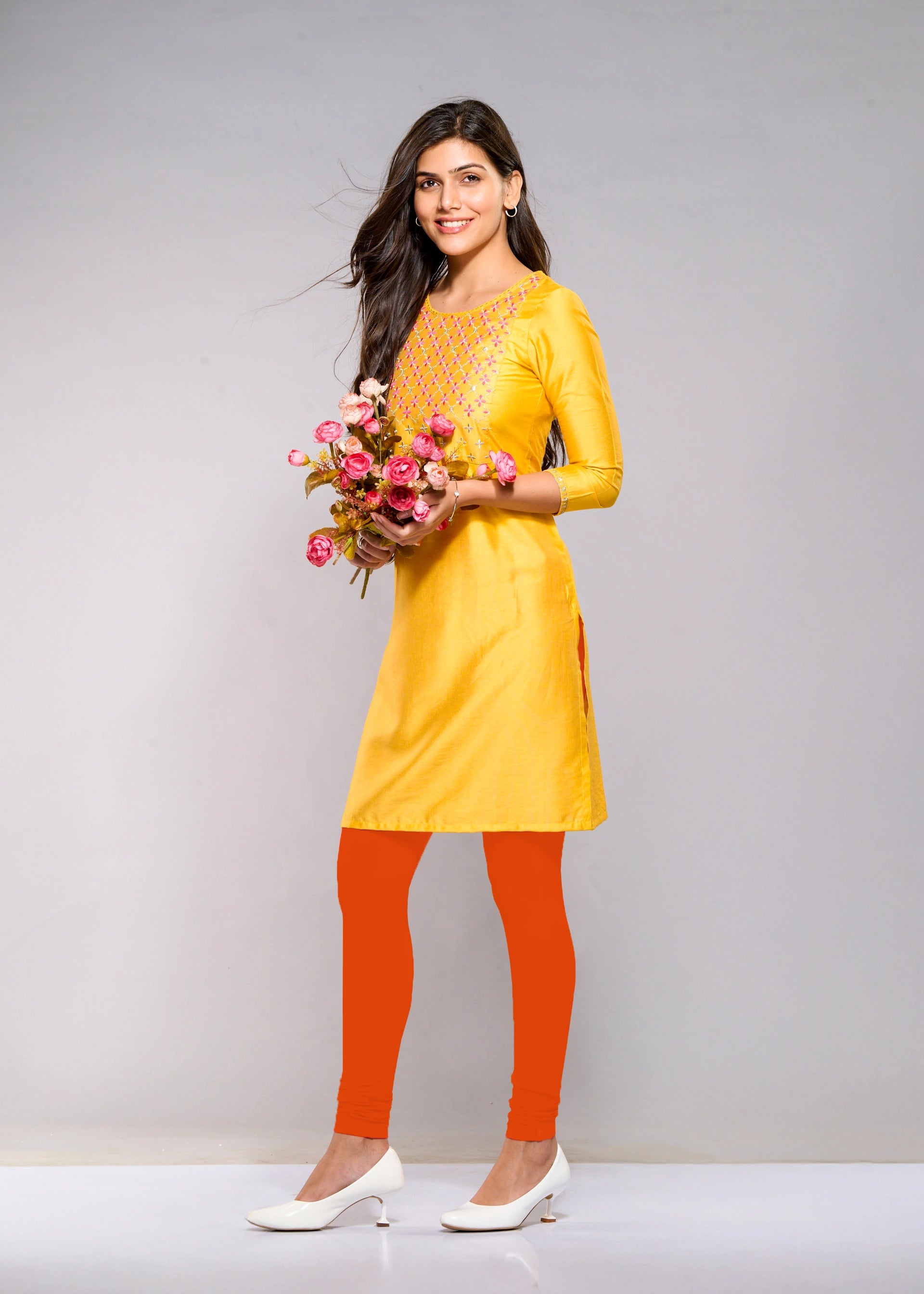 Full Leggings (Orange)