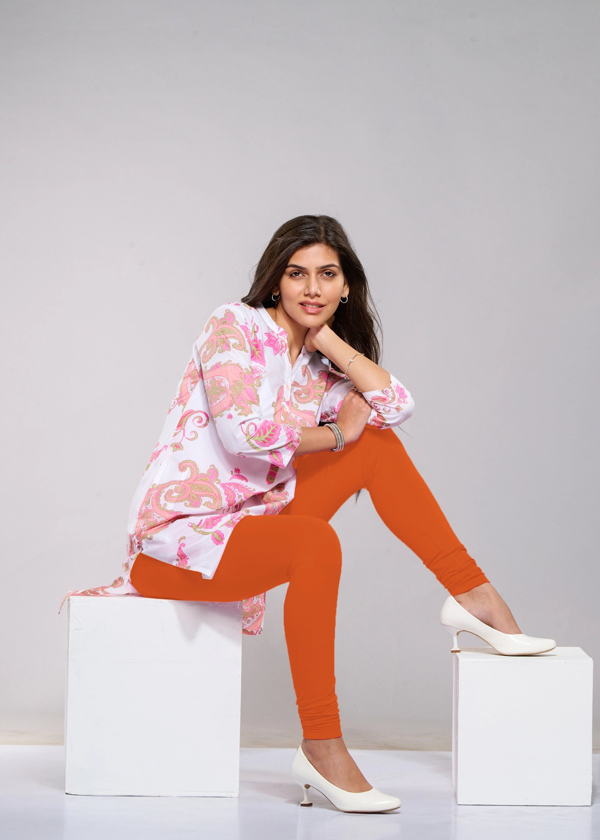 Full Leggings (Orange)