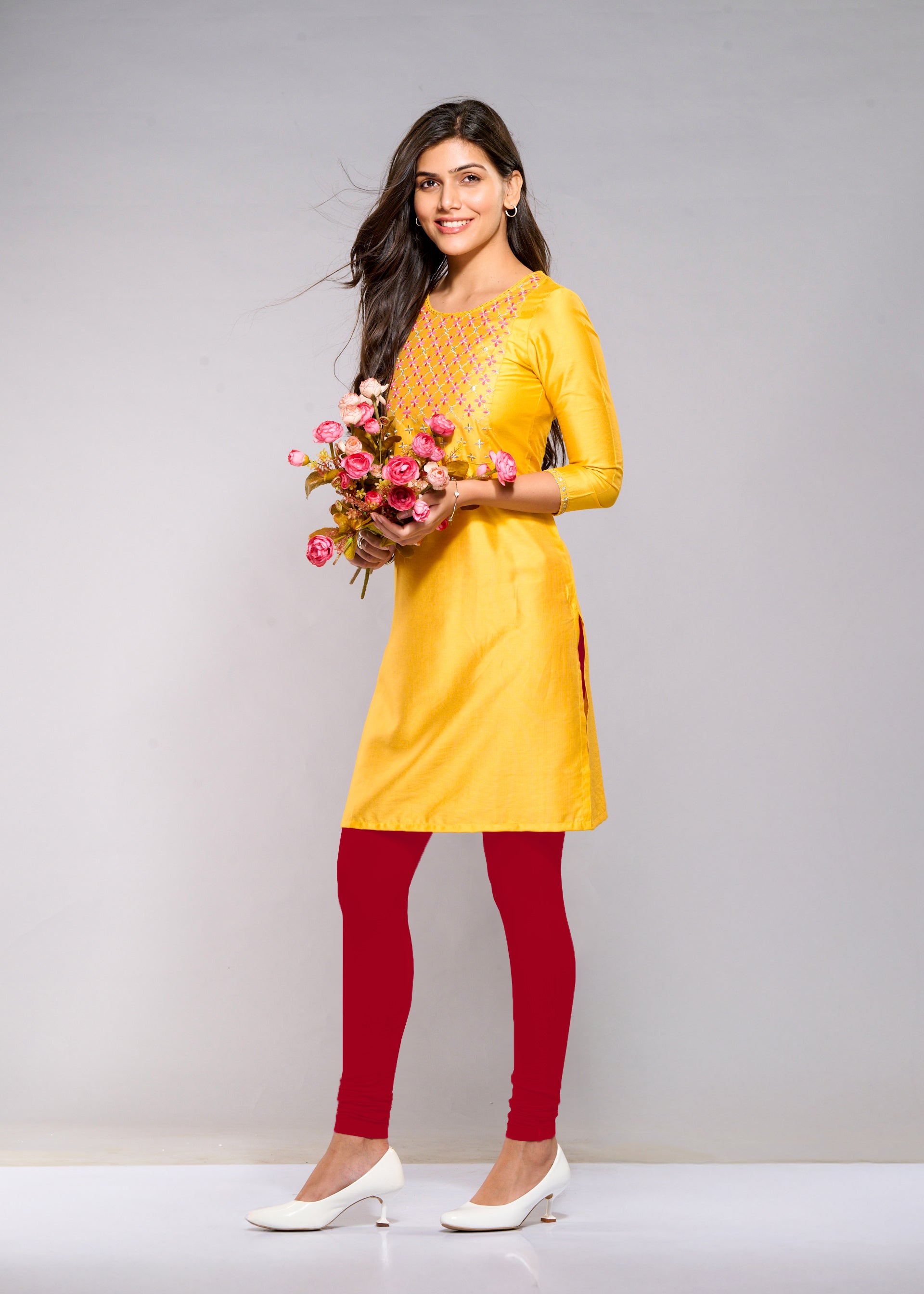 Full Leggings (Rani Pink)