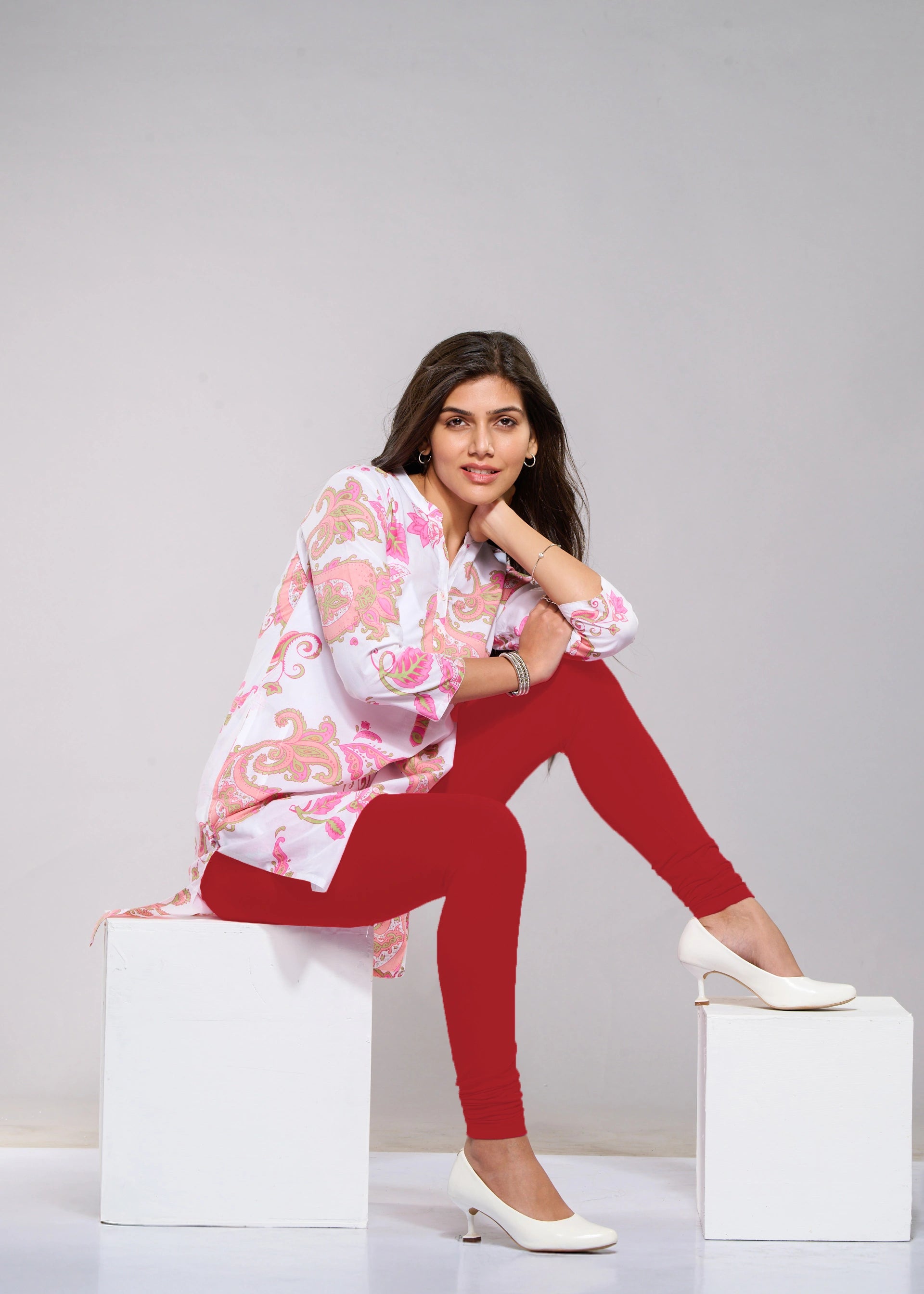 Full Leggings (Red)