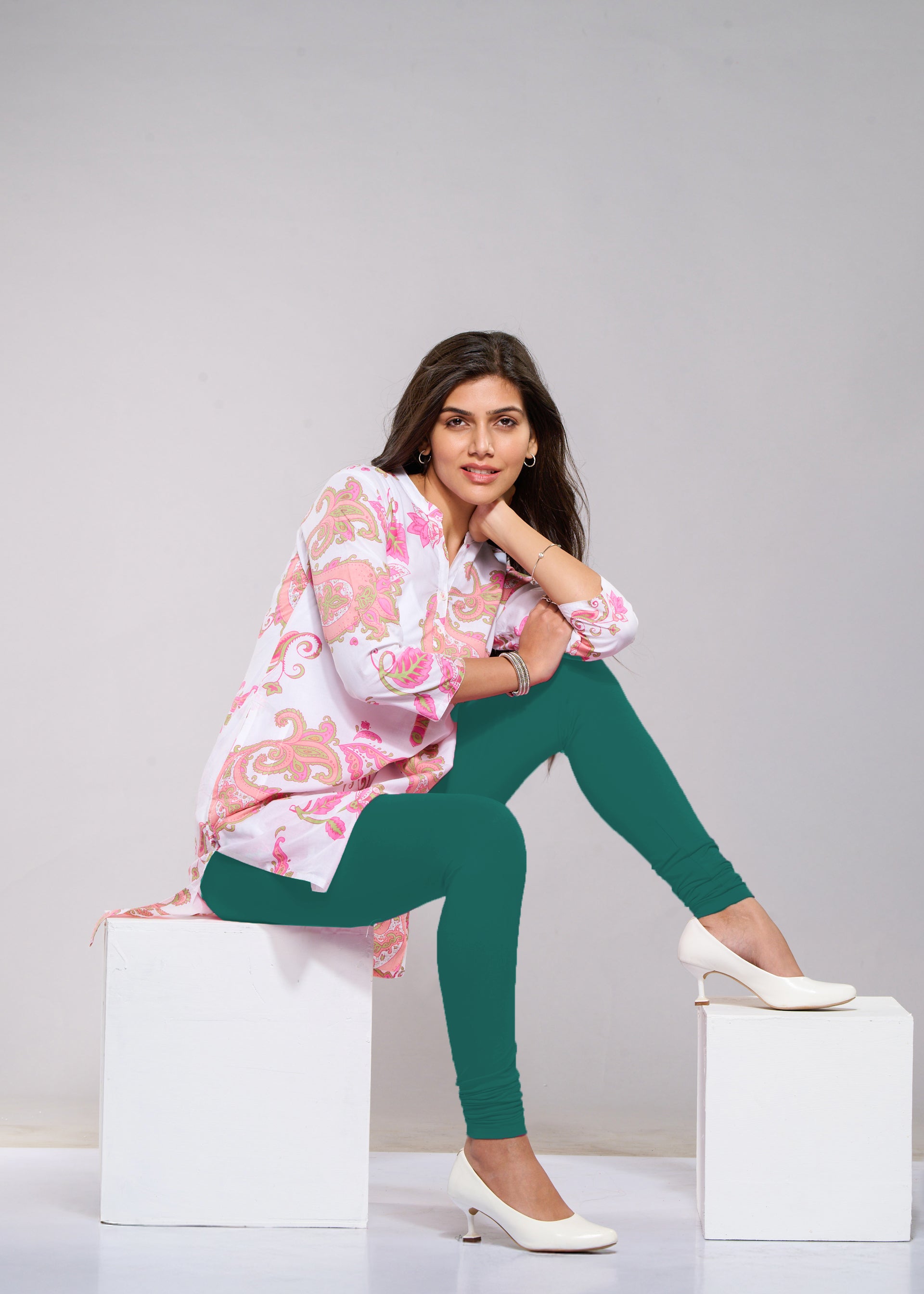 Full Leggings (Turquoise)