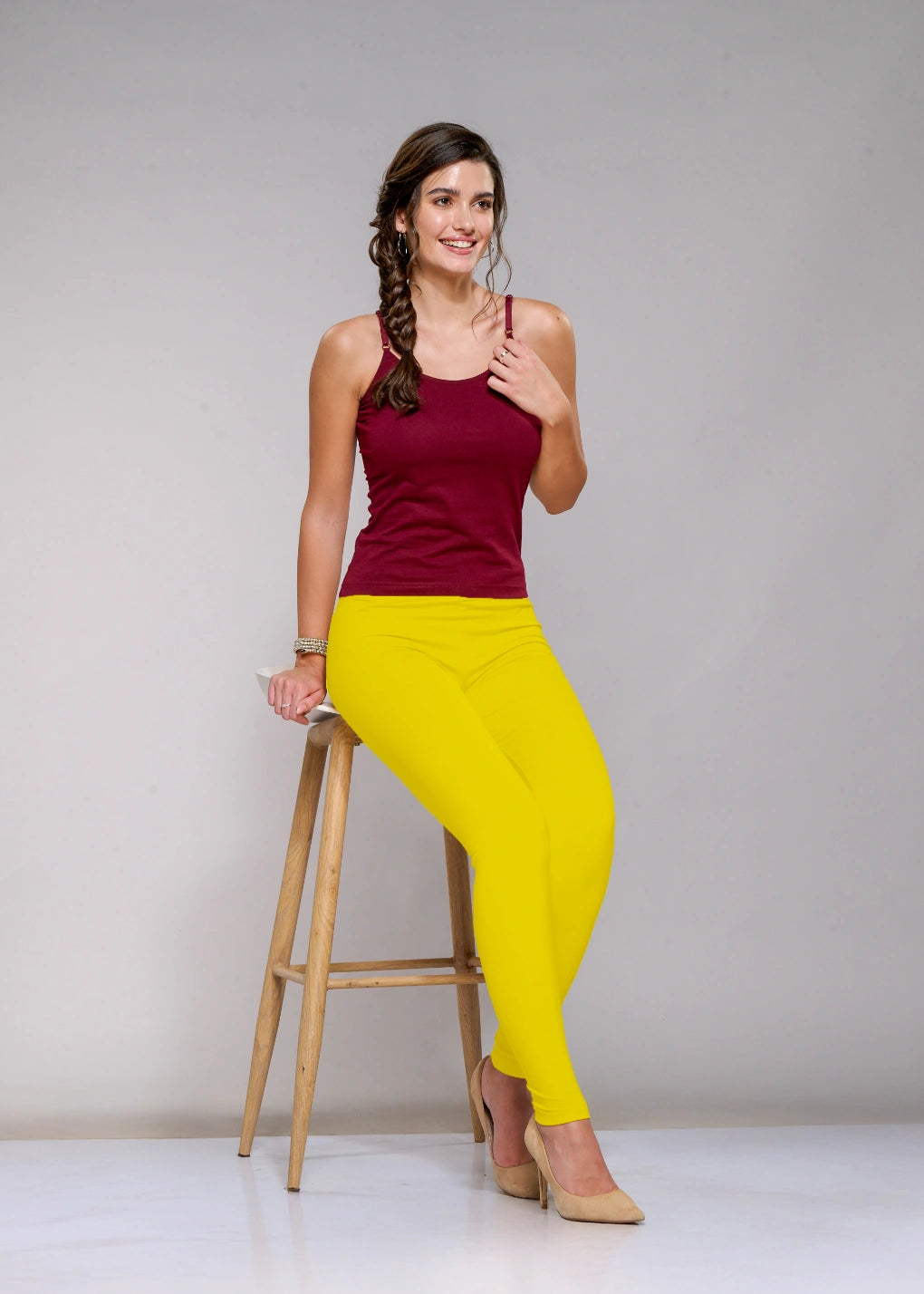 Ankle Leggings (Banana)