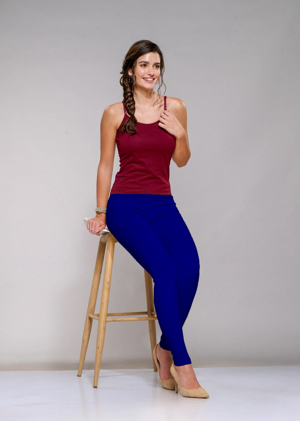 Ankle Leggings (Navy)