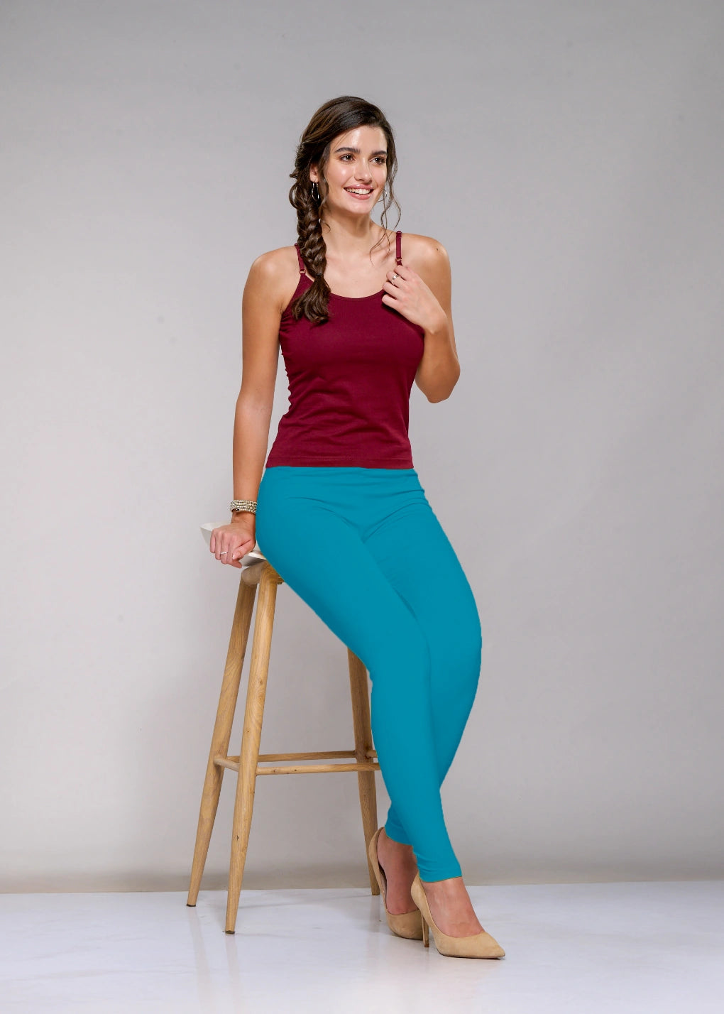 Ankle Leggings (Marine Blue)