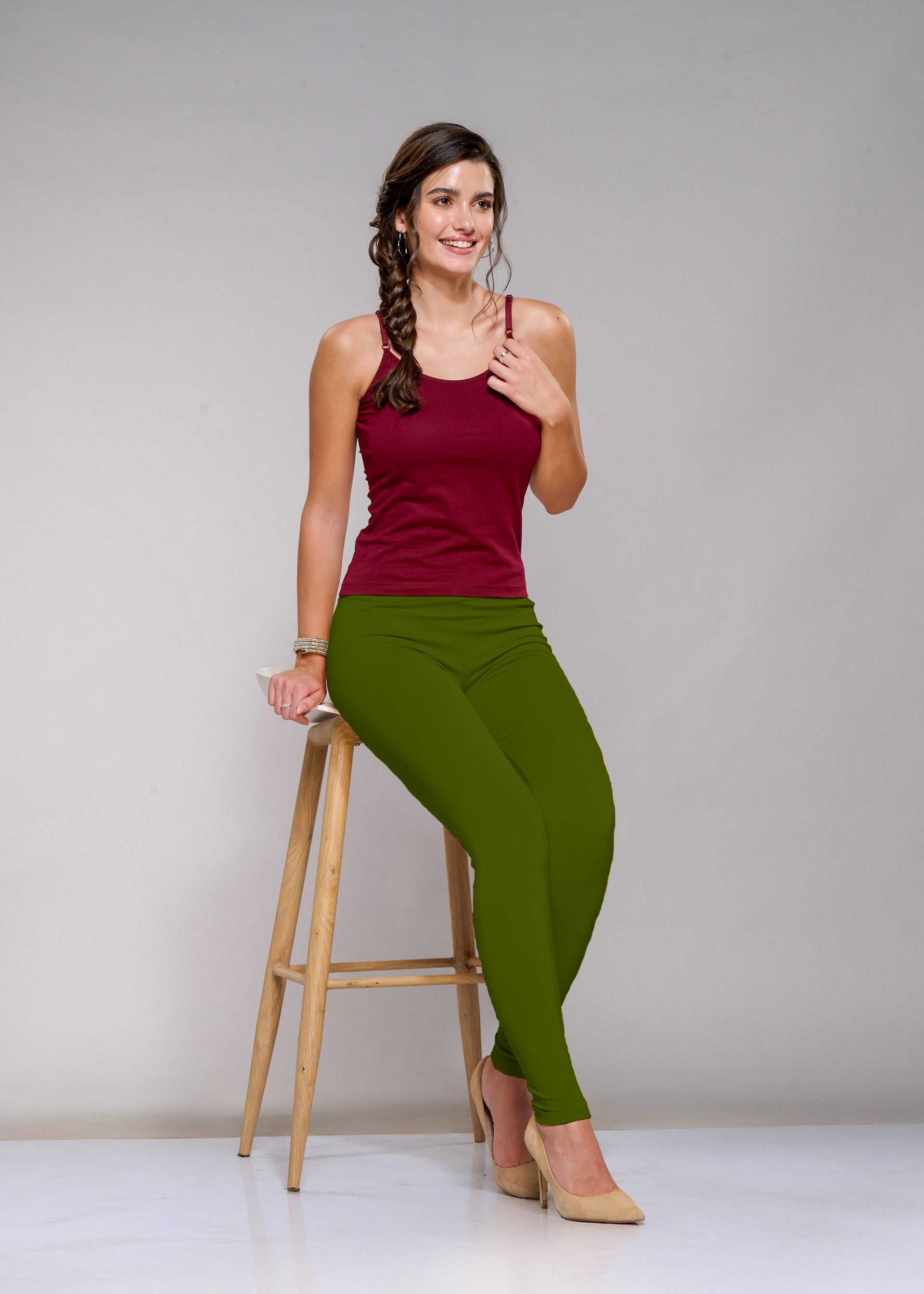 Ankle Leggings (Fern)