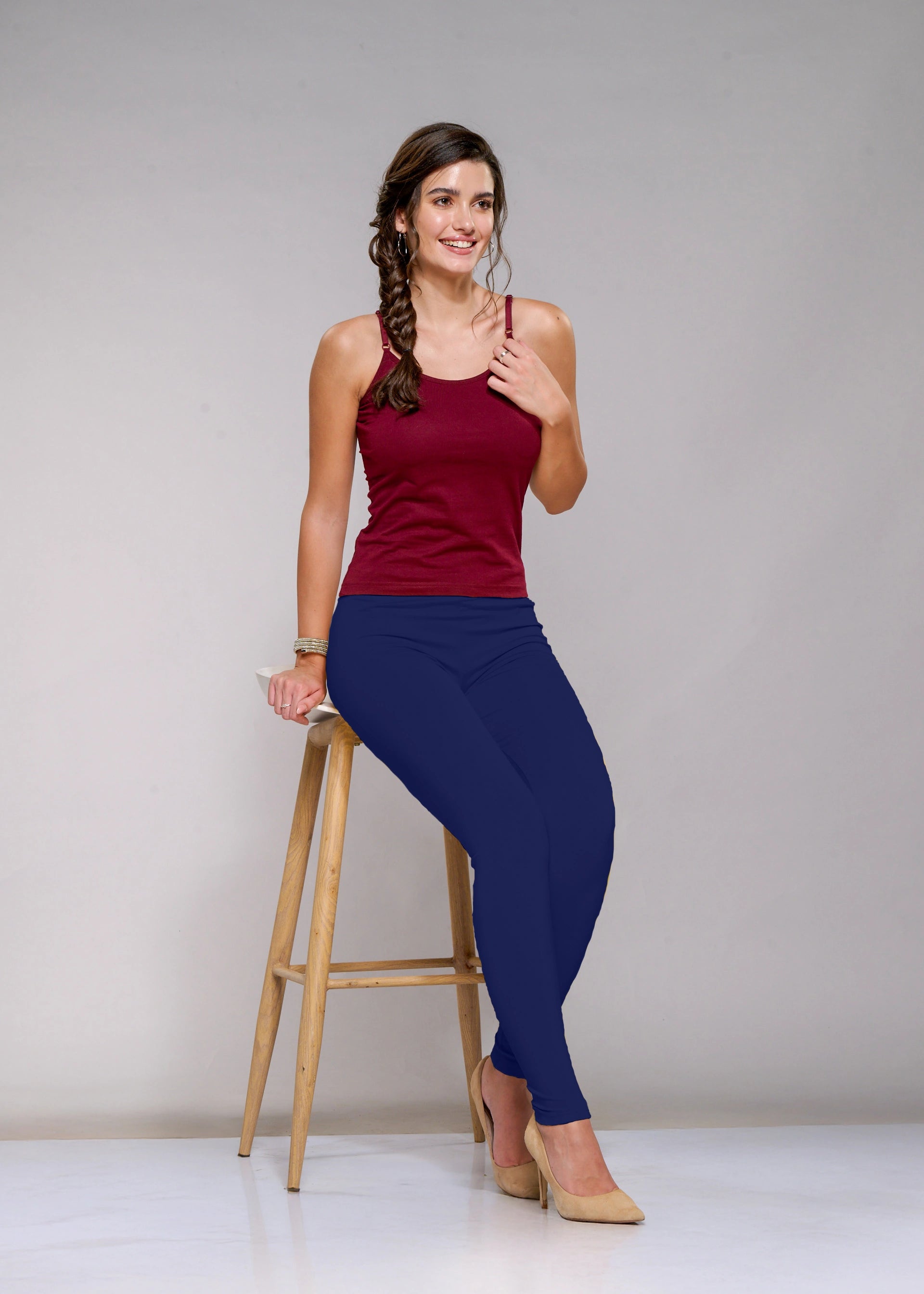 Ankle Leggings (Royal Blue)