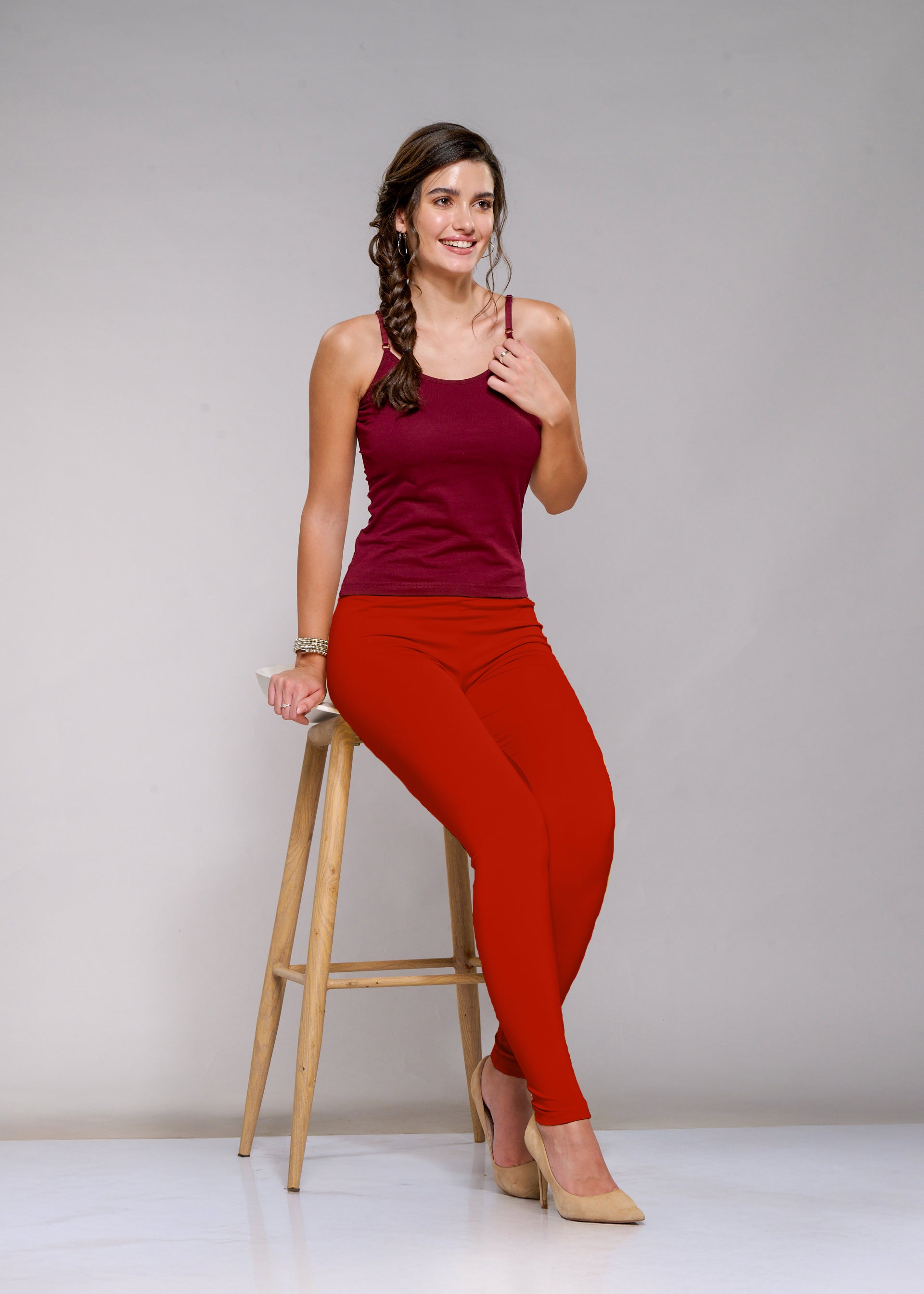 Ankle Leggings (Papaya)