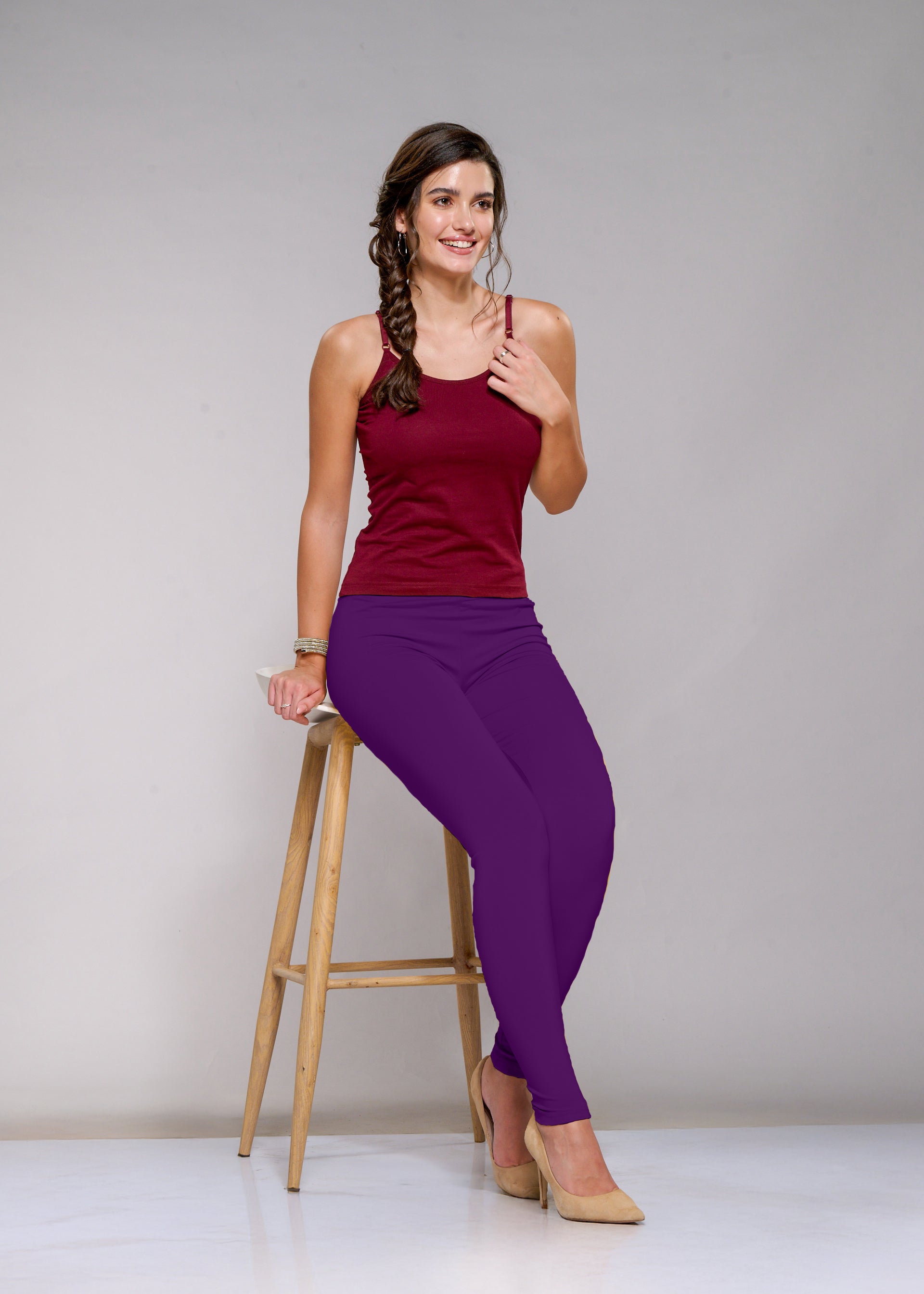Ankle Leggings (Orchid)