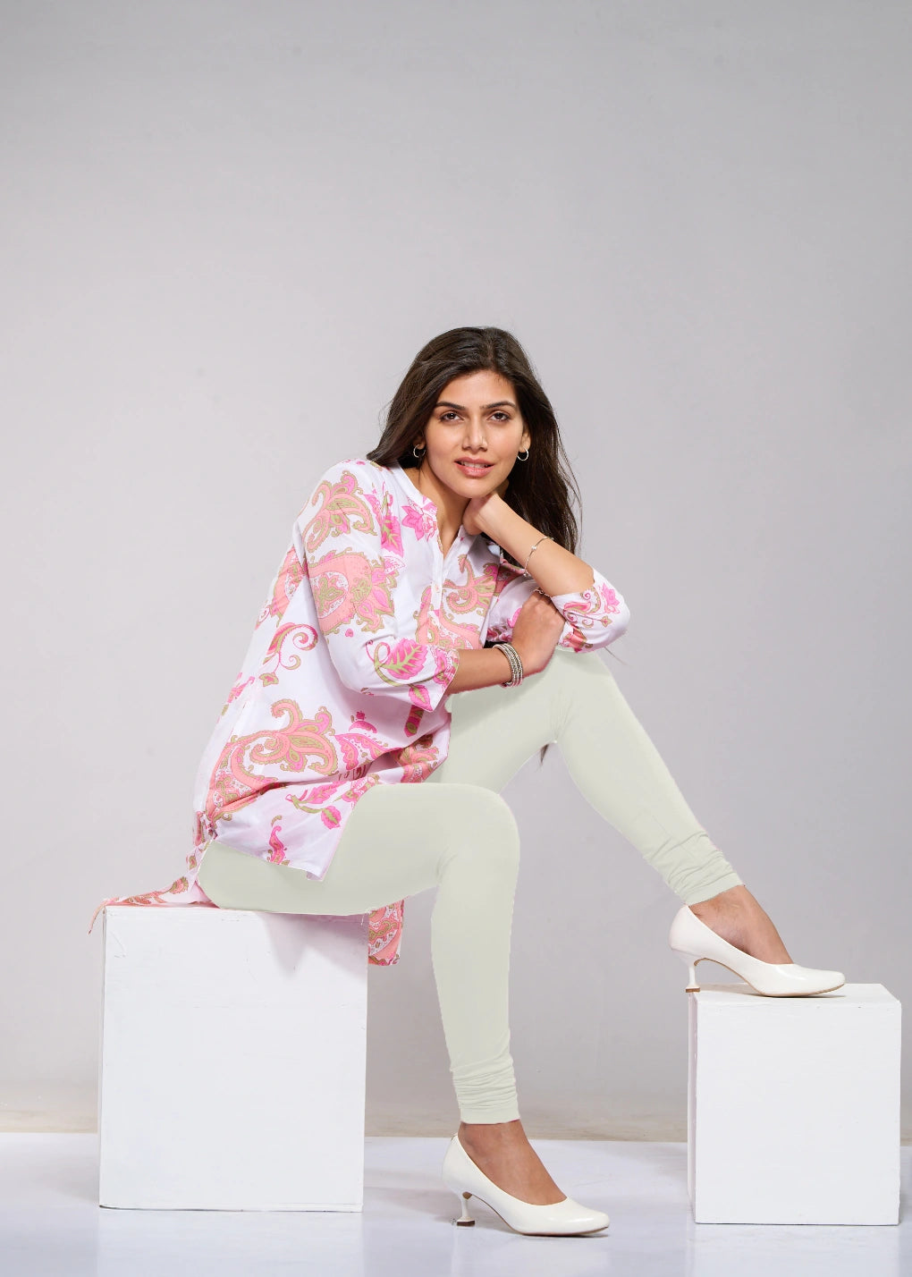 Full Leggings (Cream)