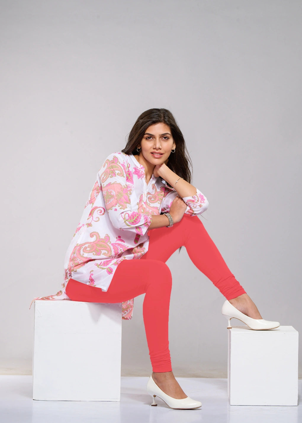 Full Leggings (Coral)